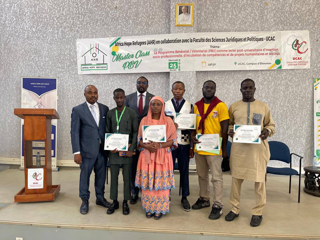 MASTER CLASS PBV : Remise des parchemins aux bénévoles des activités d'immersion du PBV.